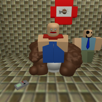 On the toilet
