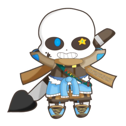 Inktale Chibi Ink Sans!
