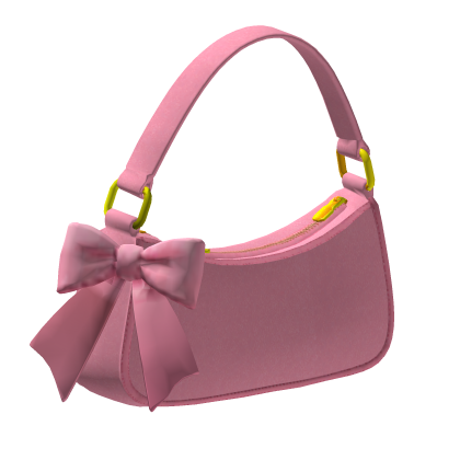 🎀 Cute Pink Bow Bag