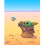 Baby yoda squad give me some tea plsss