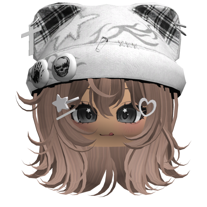 Milktea Streetwear Y2K Beanie Girl Hair