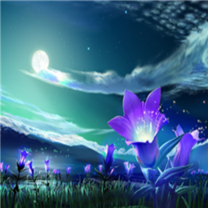 Purple Flower Roblox decal