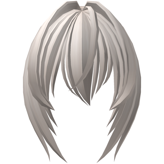 long moe bangs with hair vents in blonde