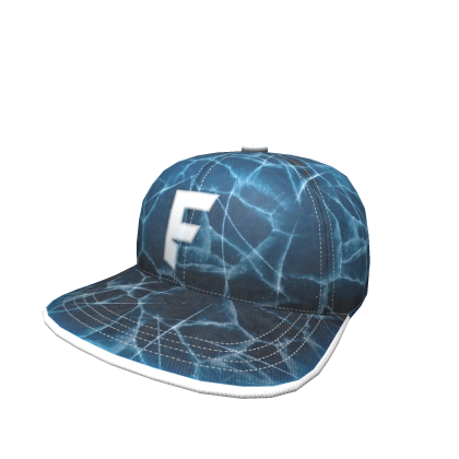 Black Ice 'F' Fitted Cap Roblox item