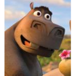 !Hippopotamus On High Heels!