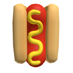 Hot Dog Back Bling