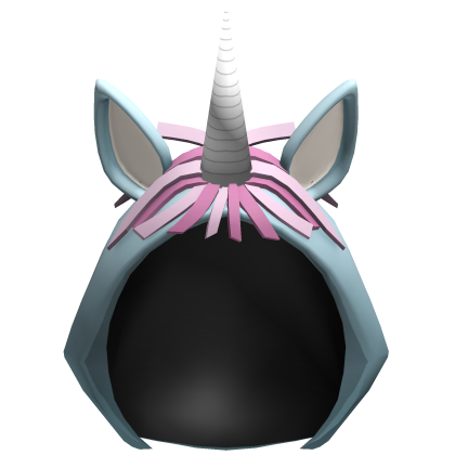 Kawaii Unicorn Plush Hood