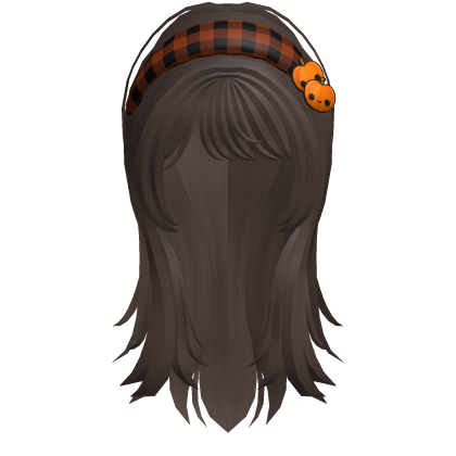 🎃 Brown Halloween Girl Hair Roblox item