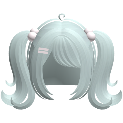 teal dreamy baby pigtails w bobbles