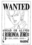 Wanted's Zoro