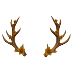 Golden Flower Antlers