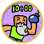 Play Super Bomb Survival for 10 hours total.