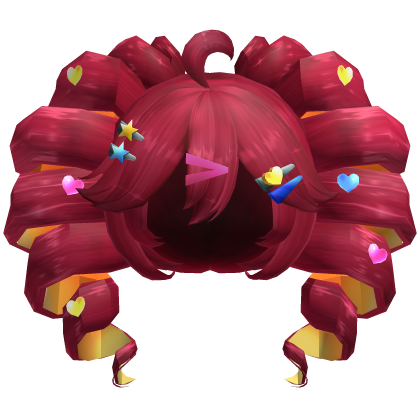 Gyaru Teto Drill Anime Twintails Pink Hair - Low Roblox item