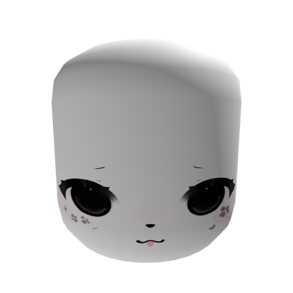 ♡ kawaii innocent seal paw face mask puppy dog
