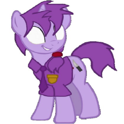 Purple Guy/Vincent Pony Roblox decal