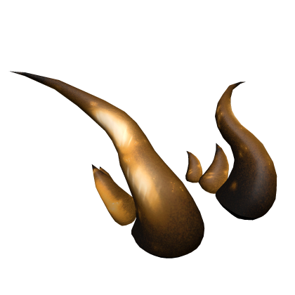 Roblox Item Golden Iron Horns