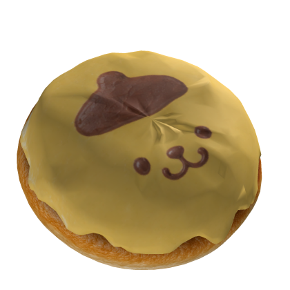 Caramel Puppy Donut