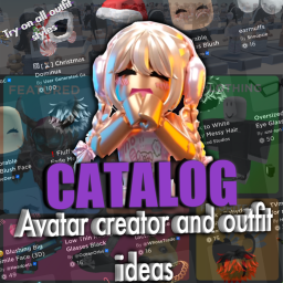 Catalog avatar creator and outfit ideas