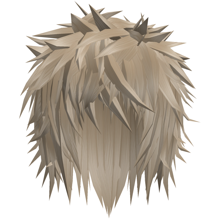 blonde gothic messy emo boy hair