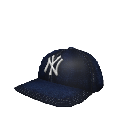 NY Street Style Y2K Fitted Blue Cap Roblox item