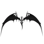 Black & White Dragon Stalker Wings