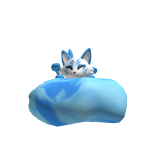 Blue Kitsune Cloud Backpack