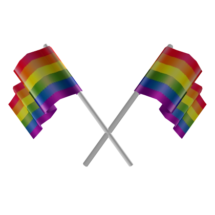 Double Pride Flags