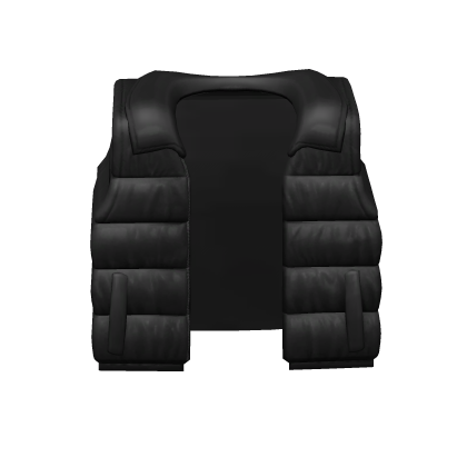 Black Puffer Vest 1.0 Roblox item