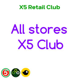 Все магазины X5 Retail Club. [Чижик!]