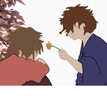 Leaves from the vine falling so slow