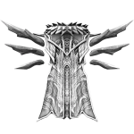 Immortal Cape: Ivory Cloak of Desolation