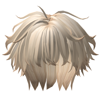 Messy Fluffy Soft Cheap Hair - Blonde Roblox item
