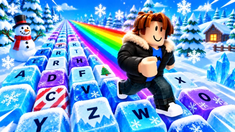[X10]❄️ +1 Speed Snow Keyboard Escape サムネイル 2