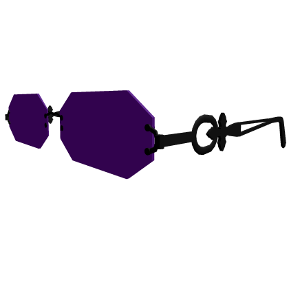 Gothic Vampire Sunglasses | Purple