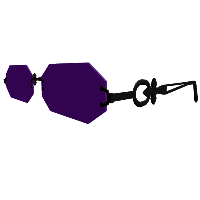 Gothic Vampire Sunglasses | Purple
