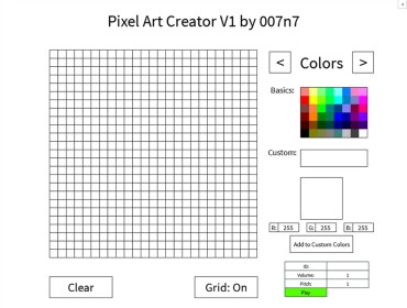 Pixel Art Creator V1