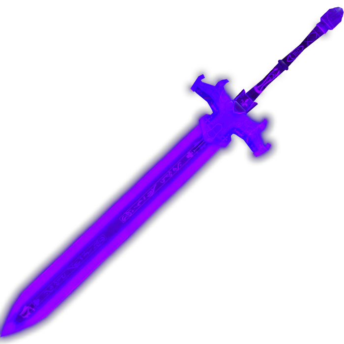 [EMISSIVE]  Purple Glowing Greatsword