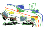 Lotsa rainbow robux