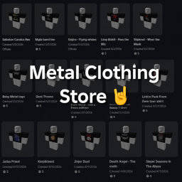 Metal Band Clothing Store