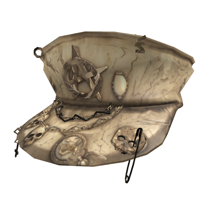 Port Anarchy Captain Hat (Spider Skeleton)