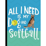 Dogs and softball