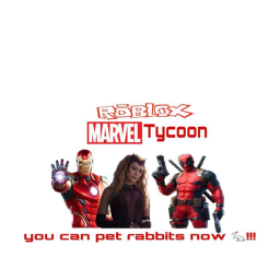 Marvel Tycoon (u can work at a pizza place,obby..)
