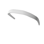 White Aesthetic Headband
