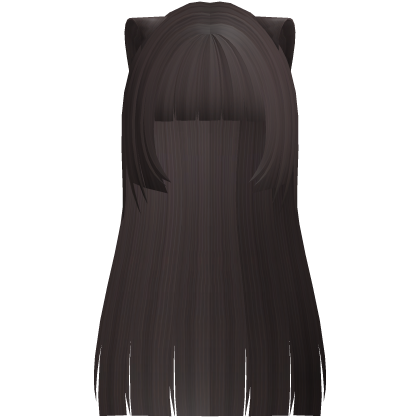 ♡ ⸝⸝՞ ⩊ ꒰‿‿ : long catgirl nekopara hair in brown