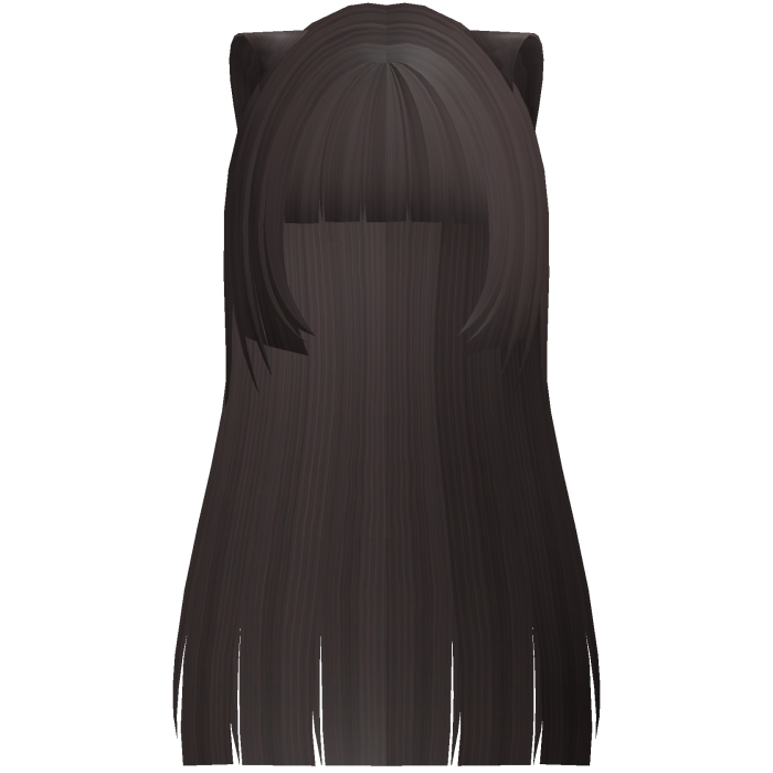 ♡ ⸝⸝՞ ⩊ ꒰‿‿ : long catgirl nekopara hair in brown