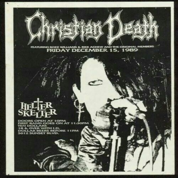 ★ christian death emo rock y2k goth bedroom poster Roblox decal