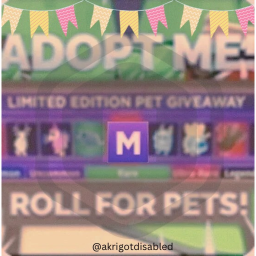 [✨ FREE!] Adopt Me! Legendary Pet Spin