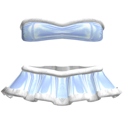 Cute Blue Christmas Set