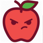 angry apple