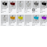 Clothing advertisers